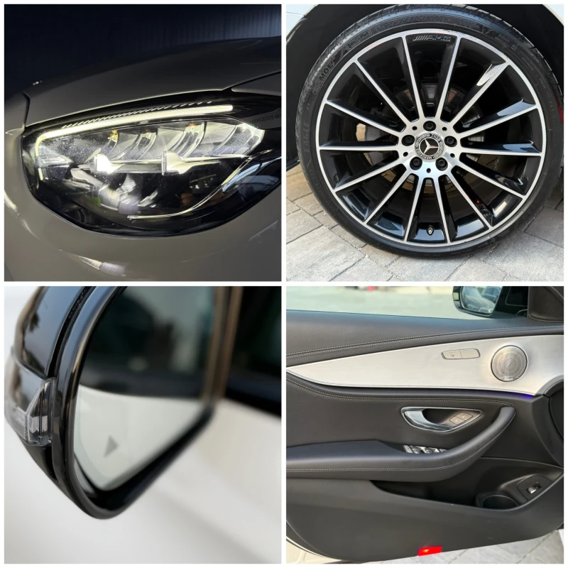 Mercedes-Benz E 220 4-matic= AMG= Подгрев-Burmeister= Панорама, снимка 14 - Автомобили и джипове - 50110523