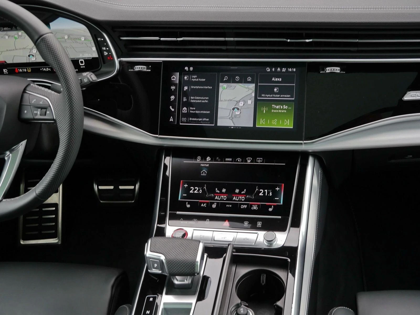 Audi SQ7 TFSI/FACELIFT/S-SEATS/B&O/PANO/HEAD UP/360/7МЕСТЕН - изображение 9