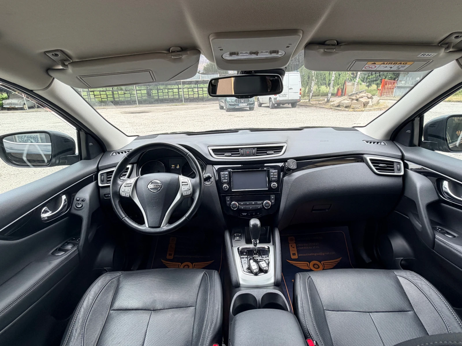Nissan Qashqai 1.6dCi /360* KAMEРИ/Автомат/ЛИЗИНГ, снимка 9 - Автомобили и джипове - 54808964