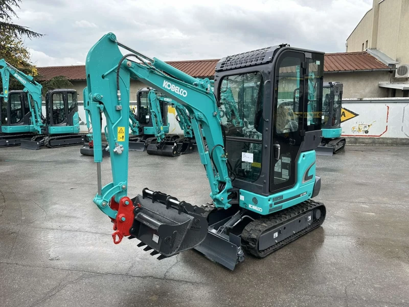 Багер Kobelco SK17SR-3E, снимка 6 - Индустриална техника - 52495950