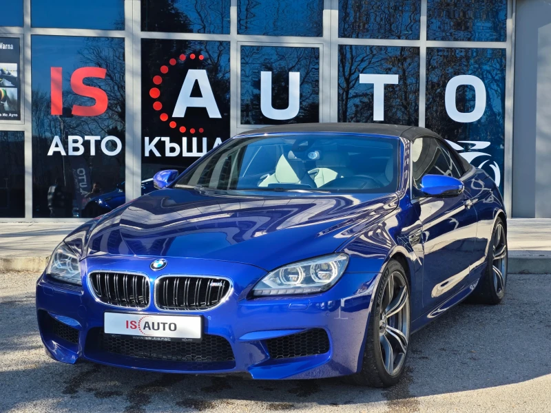 BMW M6 Кабрио/Kamera 360/ Head Up/Navi, снимка 1 - Автомобили и джипове - 40402703