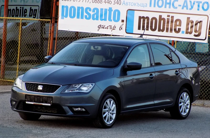 Seat Toledo 1.6TDi/NAVi/КОЖА/КЛИМАТРОНИК/РЕАЛНИ КМ, снимка 1 - Автомобили и джипове - 47316109