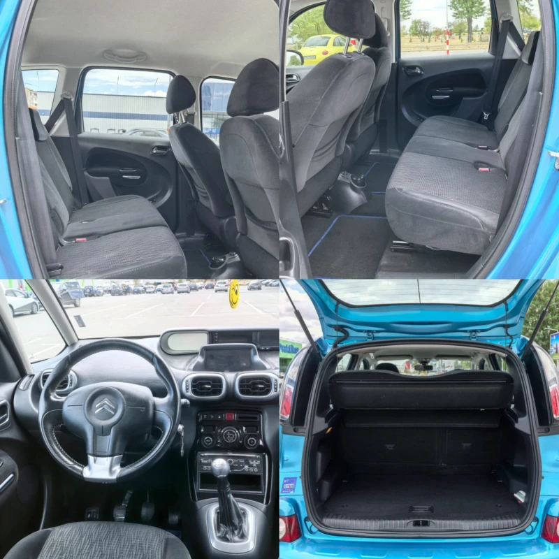 Citroen C3 Picasso 120 к.с * Коледна Промоция , снимка 11 - Автомобили и джипове - 52727880