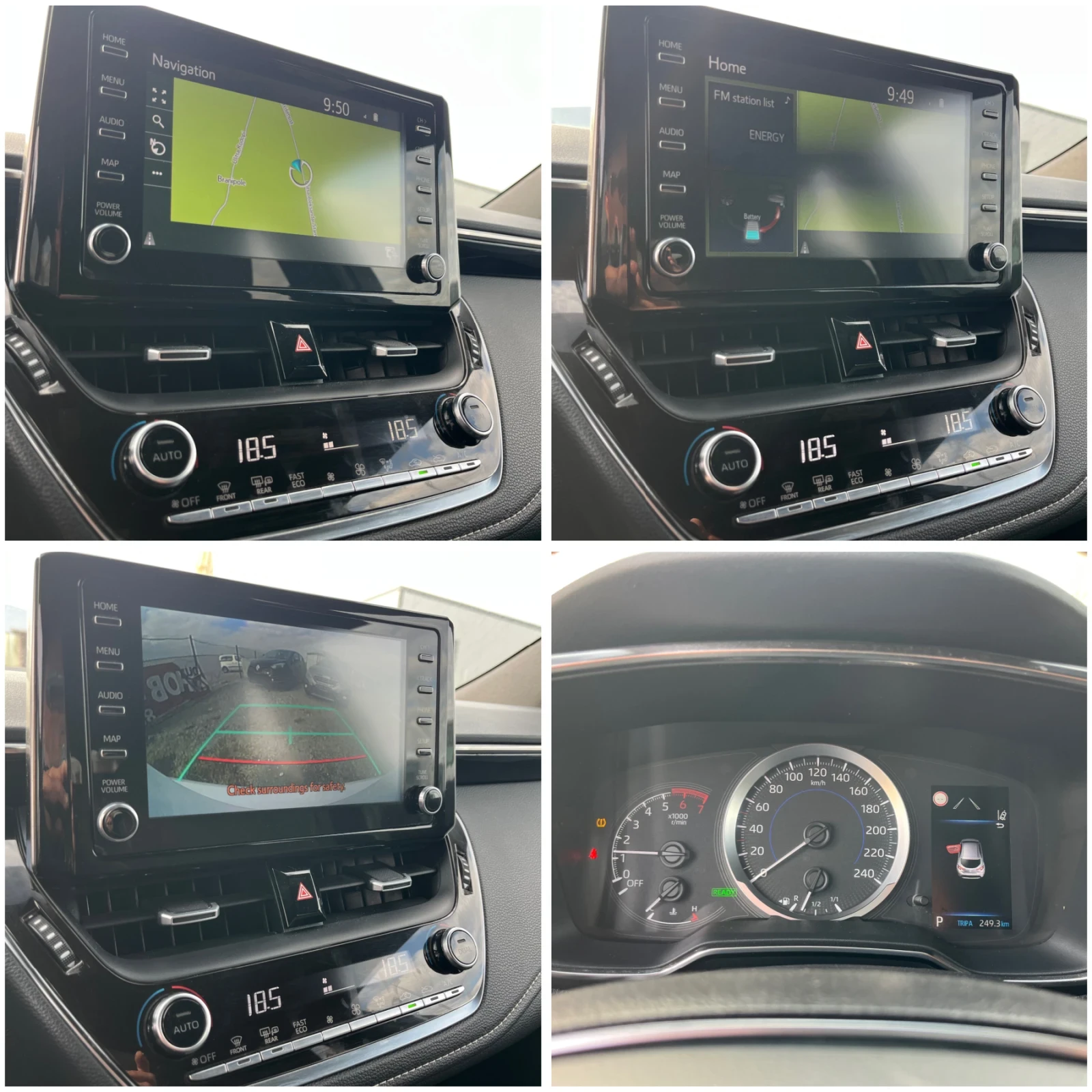 Toyota Corolla 1.8hybrid, нави, лед, автомат, евро6 | Mobile.bg — изображение 13
