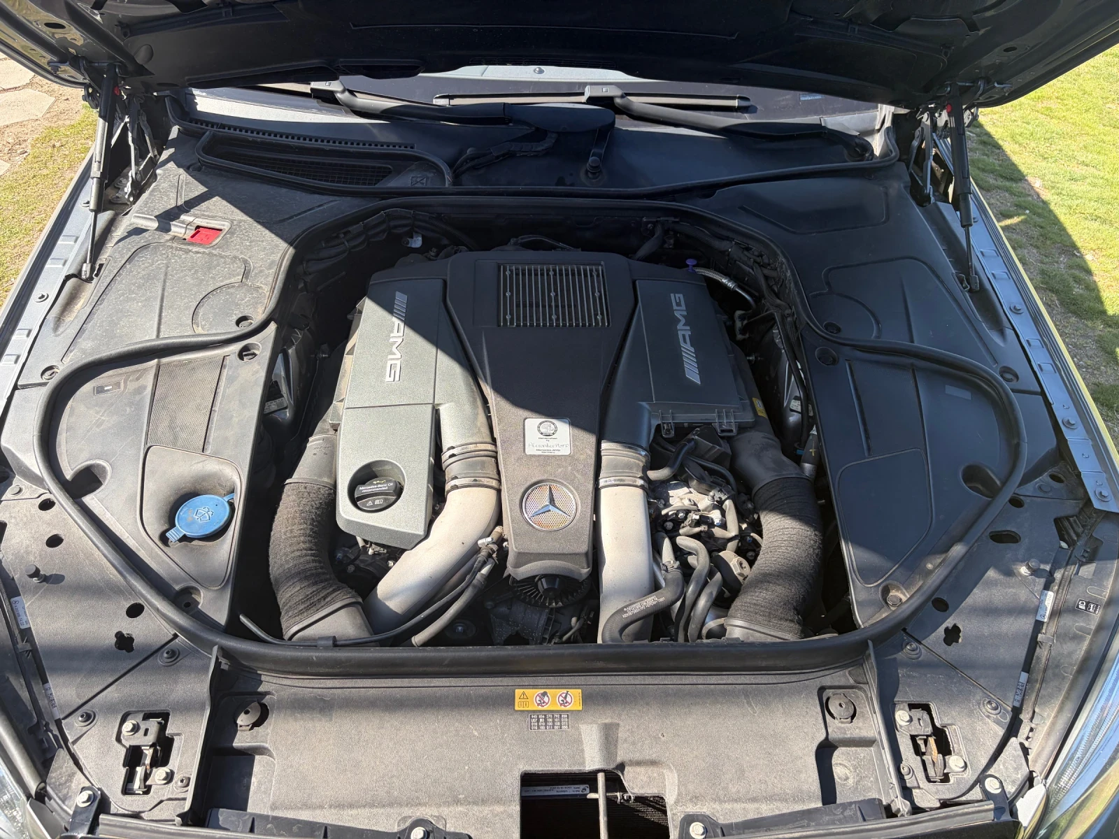 Mercedes-Benz S 63 AMG 4-MATIC , снимка 16 - Автомобили и джипове - 54944855