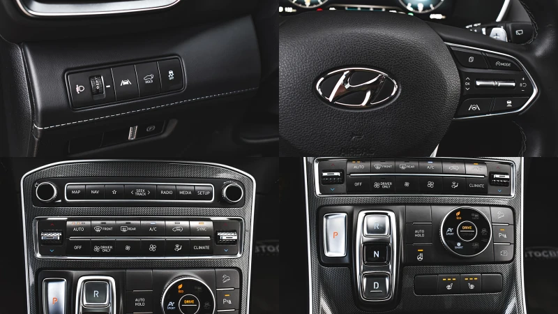 Hyundai Santa fe 1.6 T-GDI EXCLUSIVE Hybrid 6+ 1 seat 4x4 Automatic, снимка 15 - Автомобили и джипове - 52648420