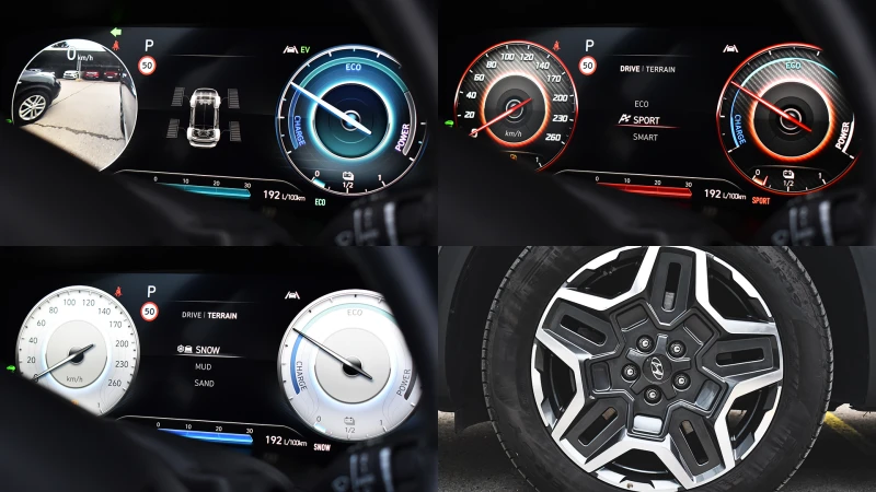 Hyundai Santa fe 1.6 T-GDI EXCLUSIVE Hybrid 6+ 1 seat 4x4 Automatic, снимка 17 - Автомобили и джипове - 52648420