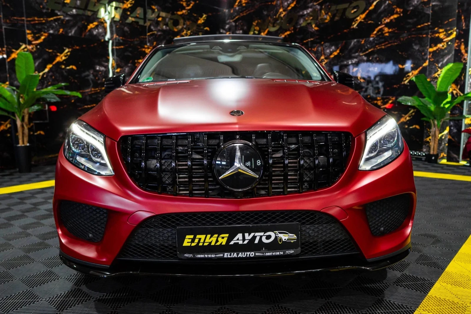 Mercedes-Benz GLE 350 D COUPE 4MATIC AMG LINE LED NAVI ПАНО ЛИЗИНГ 100%, снимка 3 - Автомобили и джипове - 54943607