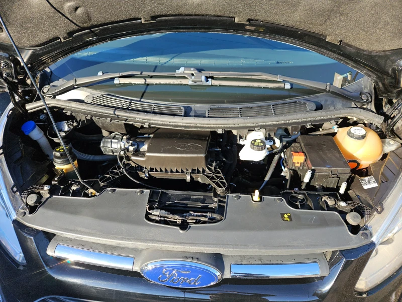 Ford Transit Custom 2.0D/170k.c/9м/BLACK FRIDAY/КАМЕРА/ACC/БЛУТУТ/EU6B, снимка 8 - Бусове и автобуси - 52707272