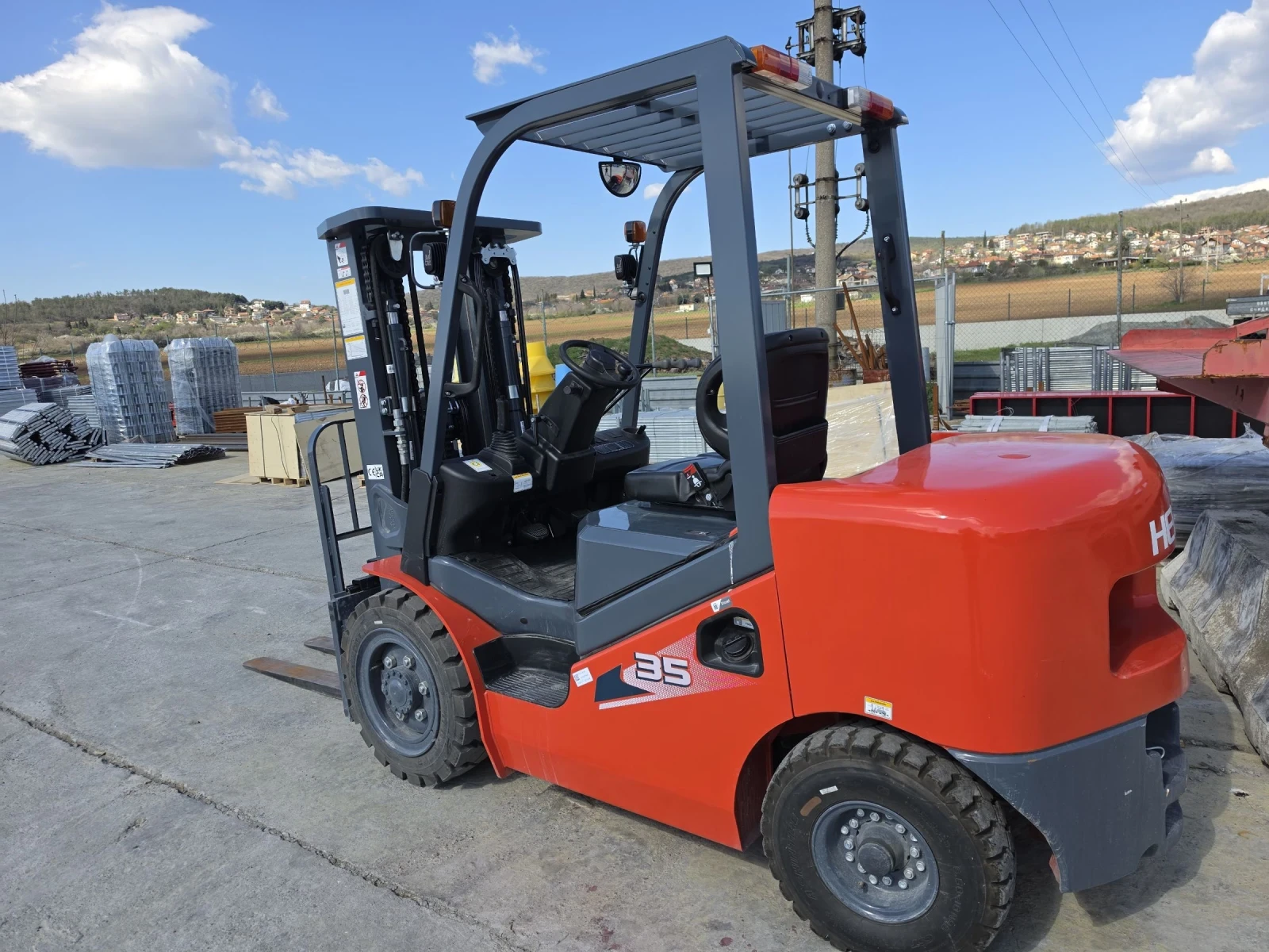 Мотокар HELI Disel, снимка 13 - Индустриална техника - 53651658