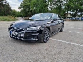 Audi A5 2.0TDI 3xS Line Quattro Matrix Distr Кожа 190кс, снимка 1