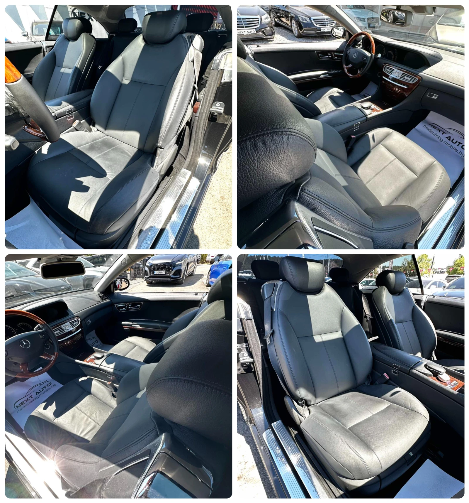 Mercedes-Benz CL 500 5.5i 388HP LPG SOFT CLOSE NIGHT VISION , снимка 13 - Автомобили и джипове - 48026137