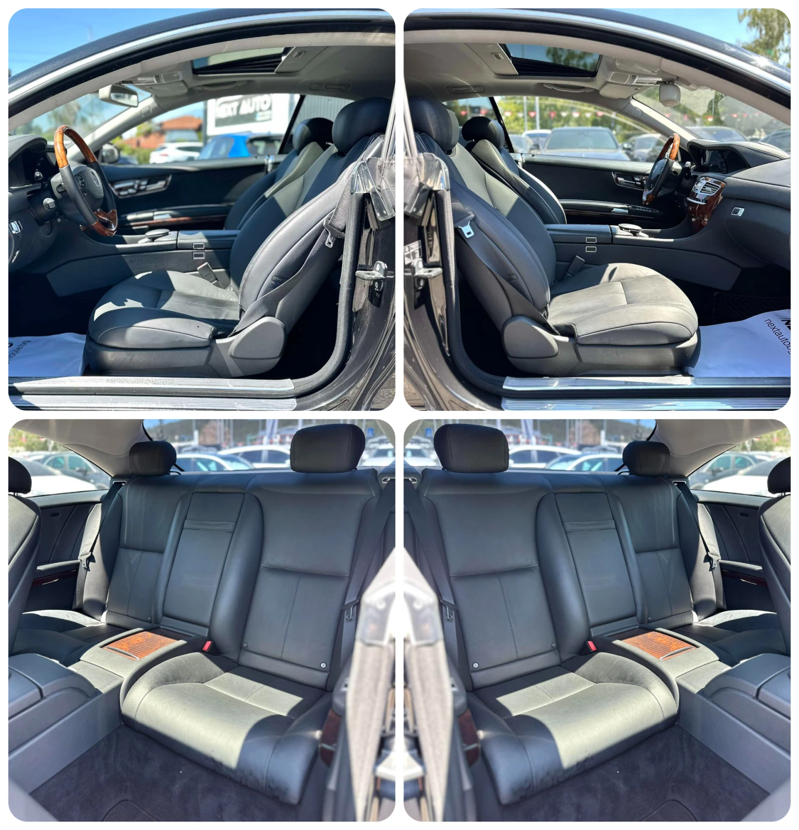 Mercedes-Benz CL 500 5.5i 388HP LPG SOFT CLOSE NIGHT VISION , снимка 12 - Автомобили и джипове - 48026137