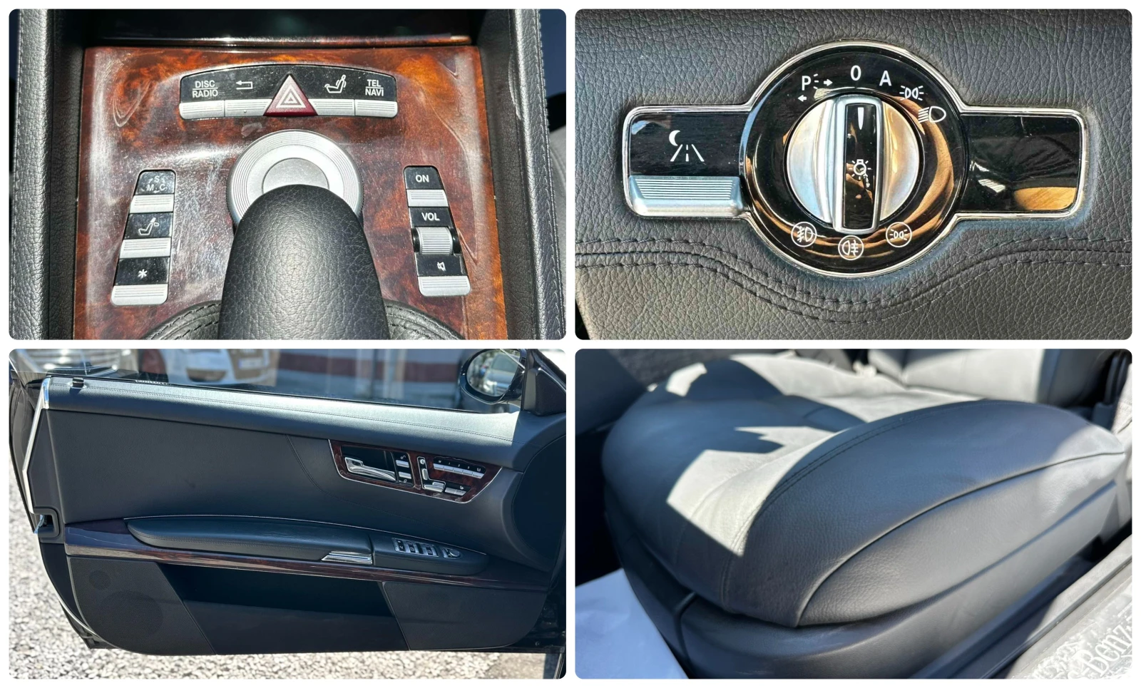Mercedes-Benz CL 500 5.5i 388HP LPG SOFT CLOSE NIGHT VISION , снимка 15 - Автомобили и джипове - 48026137