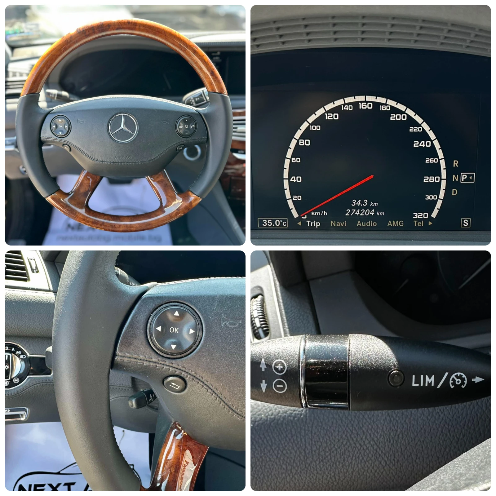Mercedes-Benz CL 500 5.5i 388HP LPG SOFT CLOSE NIGHT VISION , снимка 14 - Автомобили и джипове - 48026137