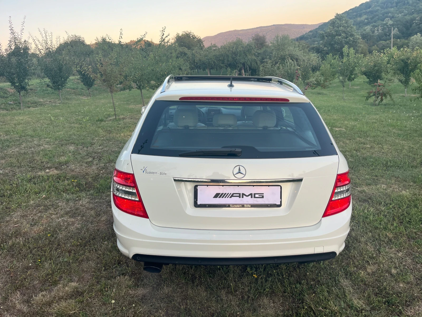 Mercedes-Benz C 220 AMG PANO XENON , снимка 6 - Автомобили и джипове - 55436355