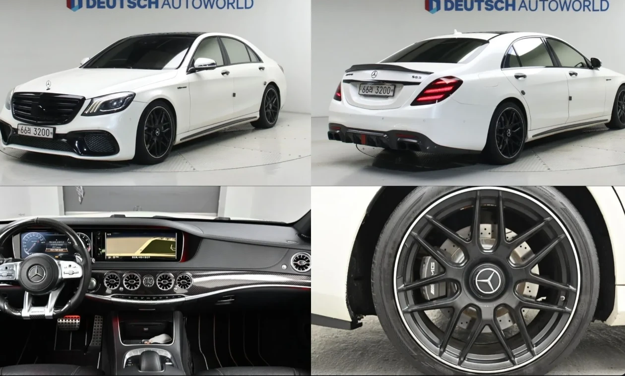 Mercedes-Benz S 63 AMG 4D BURMESTER | LONG , снимка 5 - Автомобили и джипове - 55533587