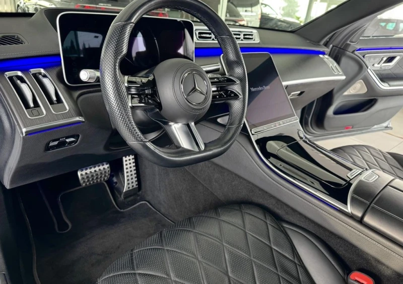 Mercedes-Benz S 500 4Matic AMG-Line, снимка 8 - Автомобили и джипове - 53378028