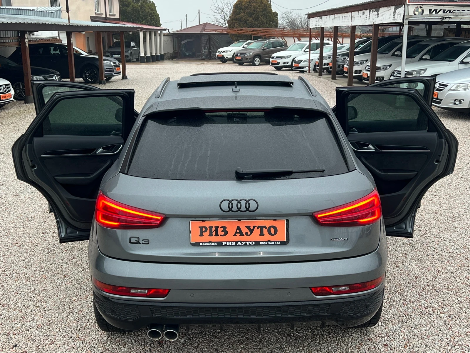 Audi Q3 2.0TDI* AUT* 100%km* 184ks* PANORAMA* FASE* FULL* , снимка 5 - Автомобили и джипове - 53738283