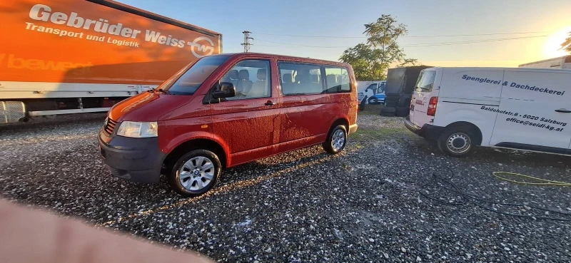 VW T5 Пътнически 9 места Клима, снимка 2 - Бусове и автобуси - 47667102