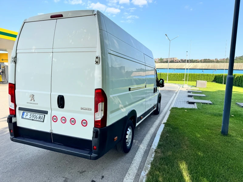 Peugeot Boxer 2.0 130hp МАКСИ БАЗА!!ТОП!!!КЛИМАТИК!!!ТЕМПОМАТ!!!, снимка 4 - Бусове и автобуси - 52447707