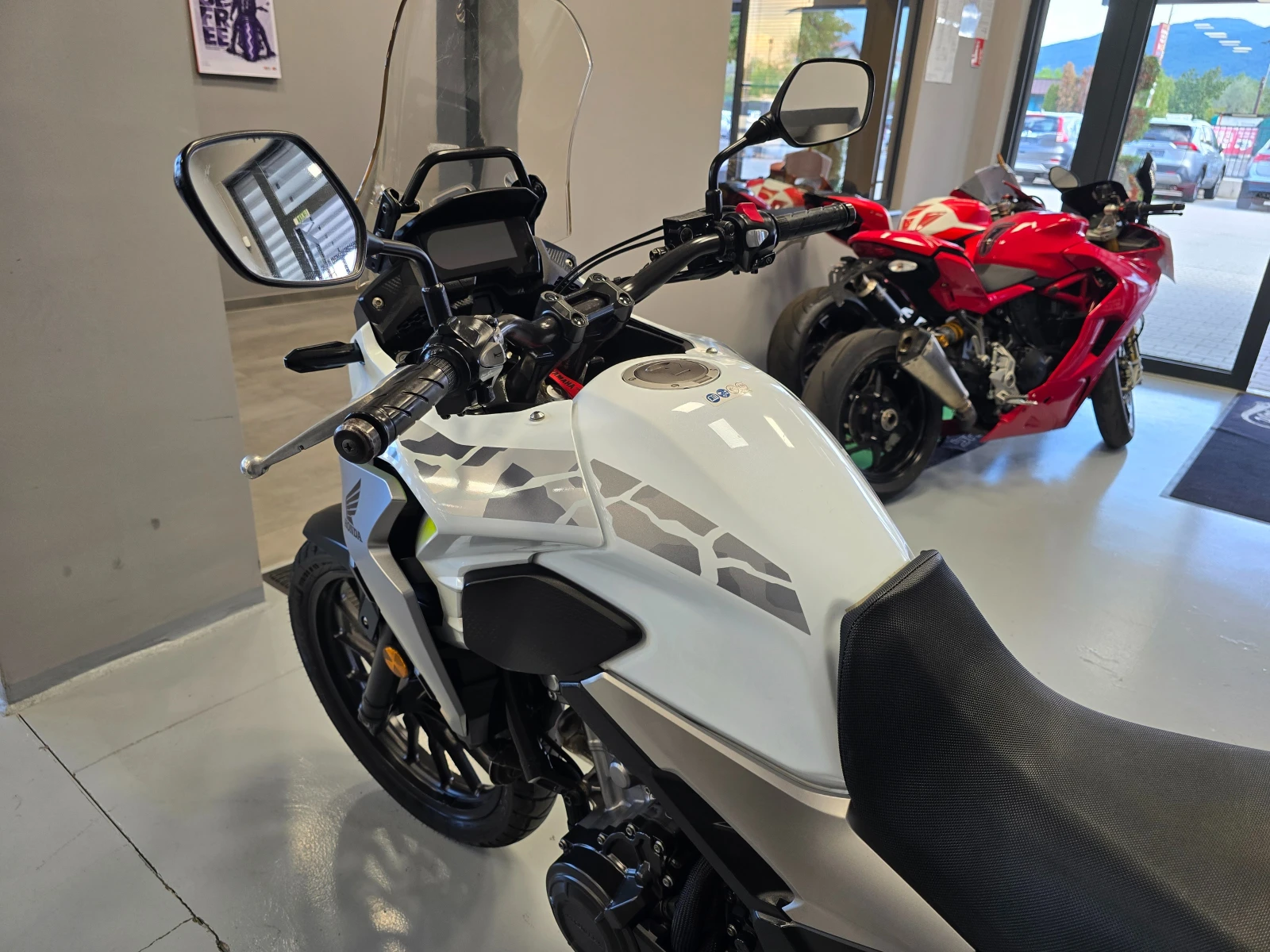 Honda Cb 500X, ABS, A2-35kw, 2019г., снимка 10 - Мотоциклети и мототехника - 56137167