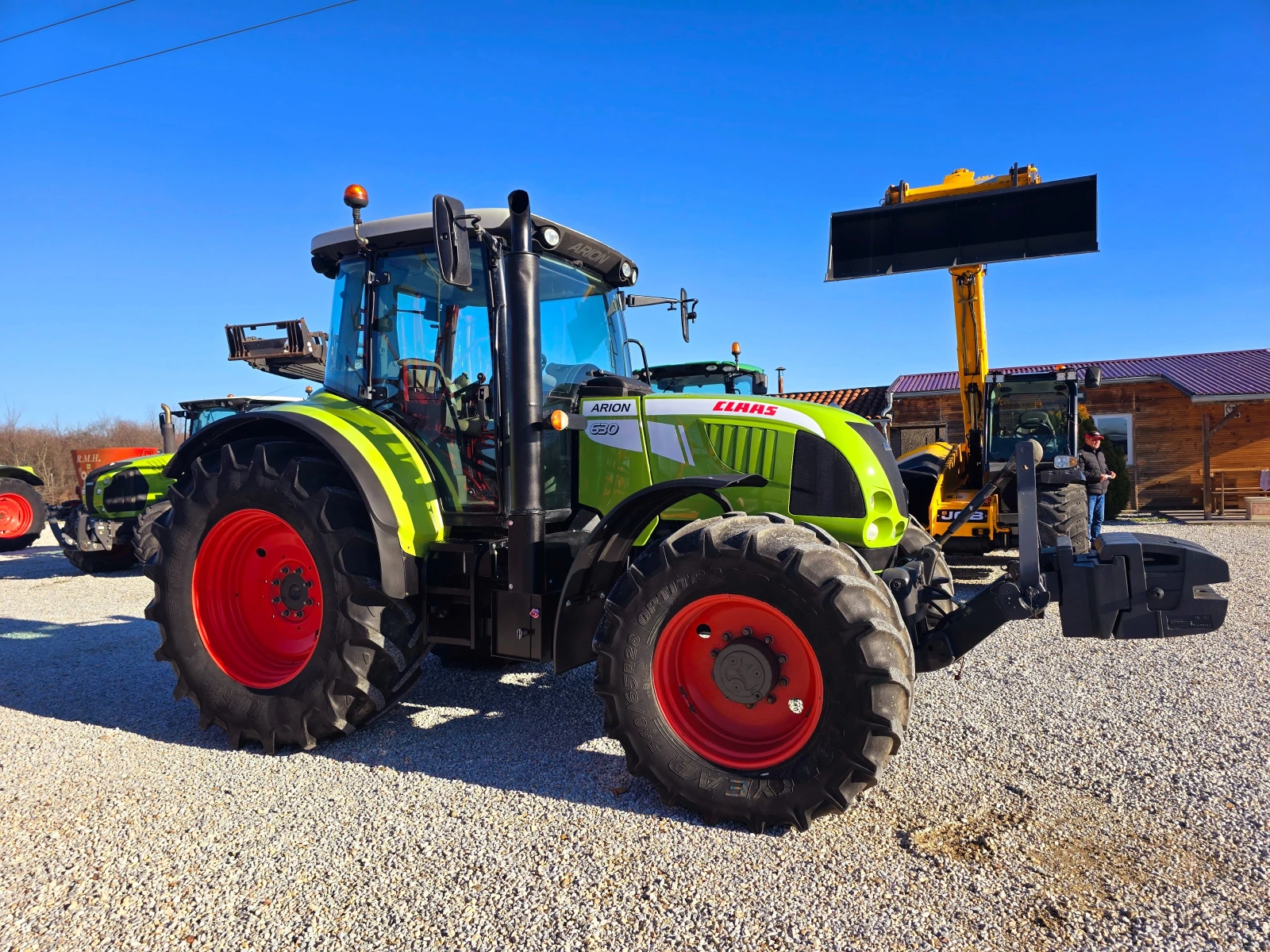 Трактор Claas Arion 630 - изображение 10