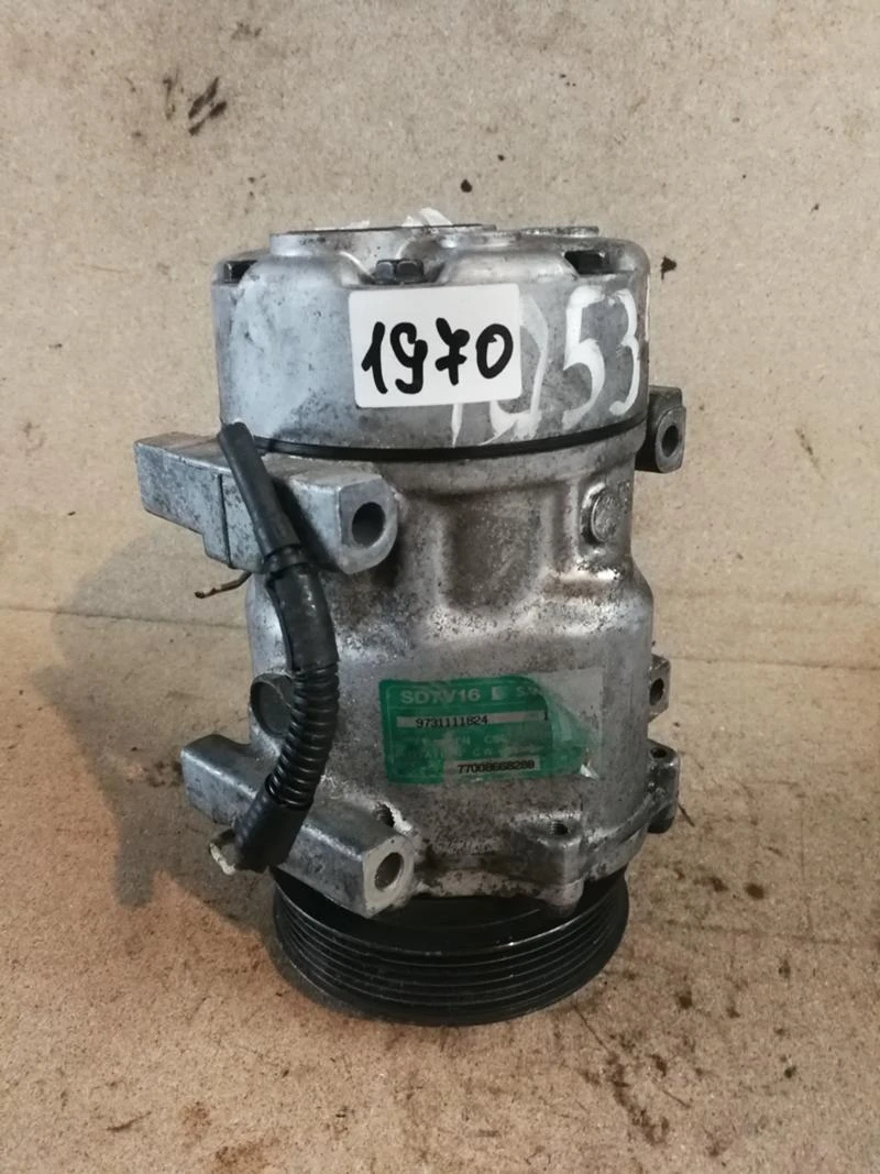 Компресор за климатик Renault Megane 1 Scenik 1 - 1.9td / 20i 16v , 1995-2001, Ref. N. 1970, снимка 1 - Части - 39839239