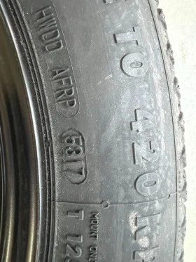 Гуми с джанти Continental 125/85R16, снимка 2 - Гуми и джанти - 47188102