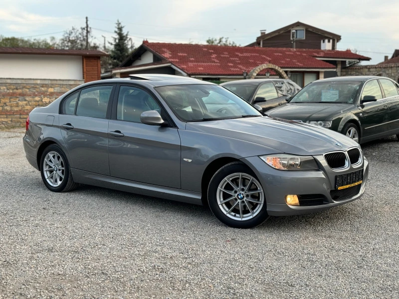 BMW 320 2.0D 143кс НАВИ КОЖА ШИБИДАХ КЪП-ХОЛДЪР , снимка 7 - Автомобили и джипове - 46536185