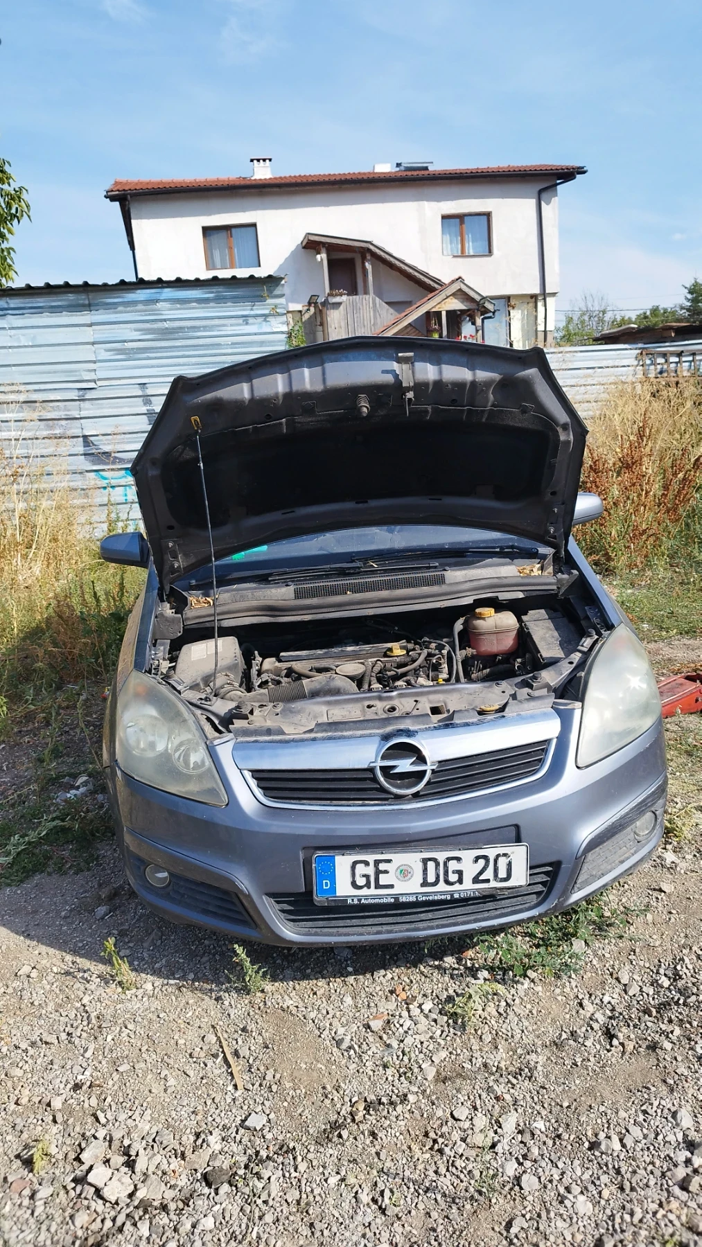 Opel Zafira    2.2 бензин на части , снимка 1