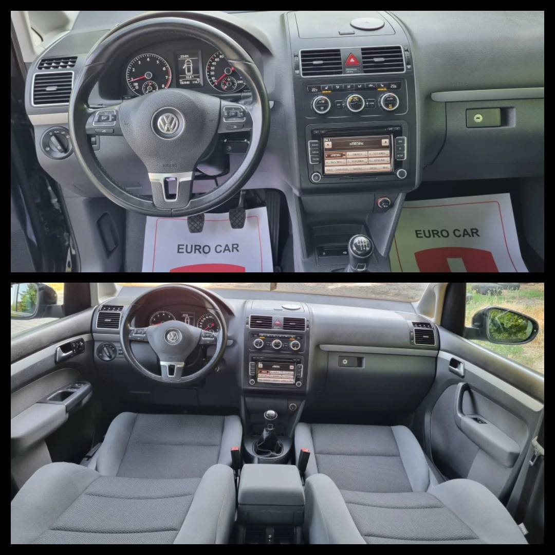 VW Touran 1.4i * 7 * * PARK ASSIST* * CAMERA* * SWISS | Mobile.bg   11