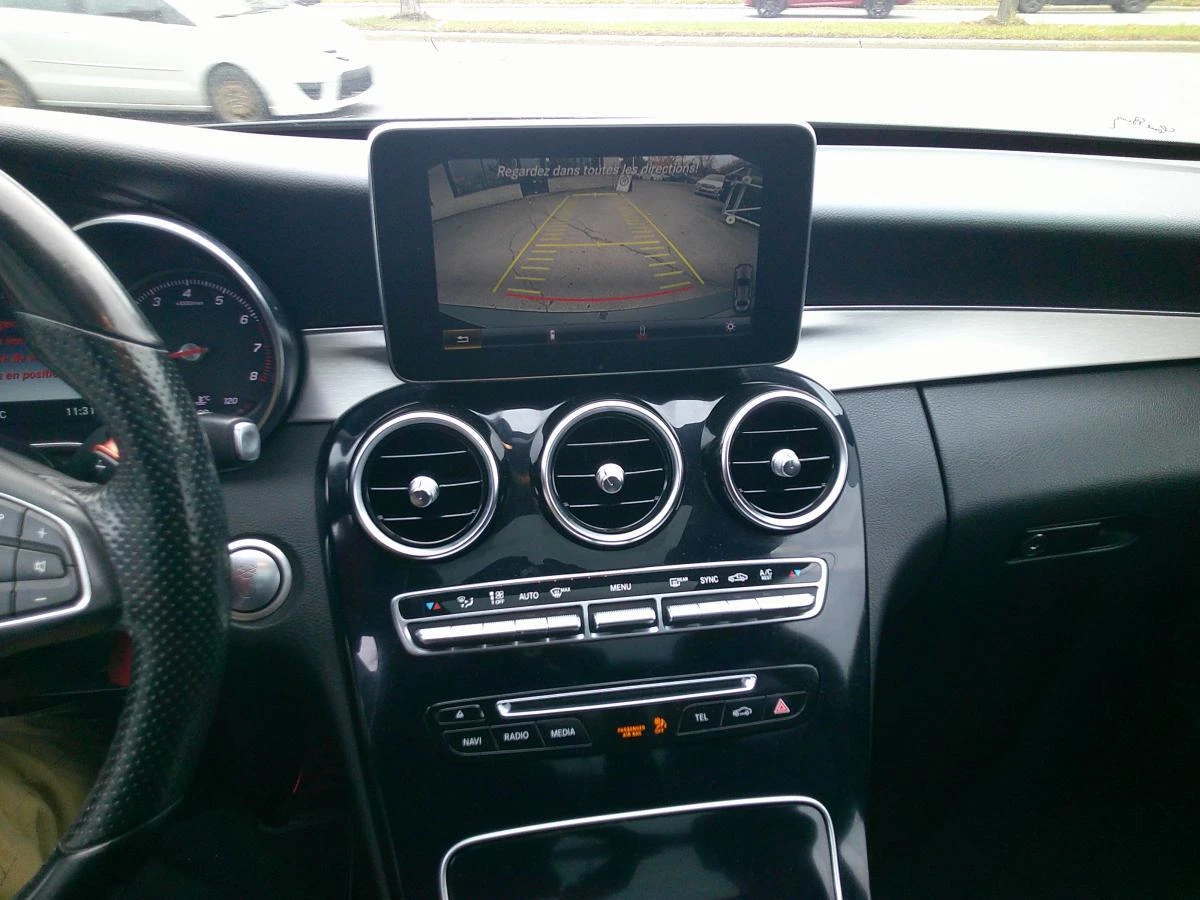 Mercedes-Benz C 400 43 AMG OPTIC* BURMASTER* PANO* KEYLESS* BLACK MATT | Mobile.bg   11