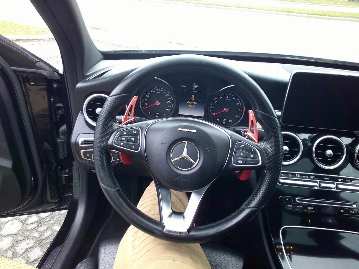 Mercedes-Benz C 400 43 AMG OPTIC* BURMASTER* PANO* KEYLESS* BLACK MATT | Mobile.bg   10