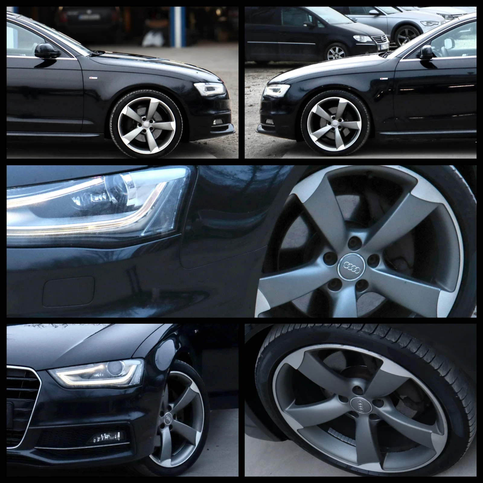 Audi A4 3.0TDI3xSlineB&O4x4, снимка 14 - Автомобили и джипове - 53902746