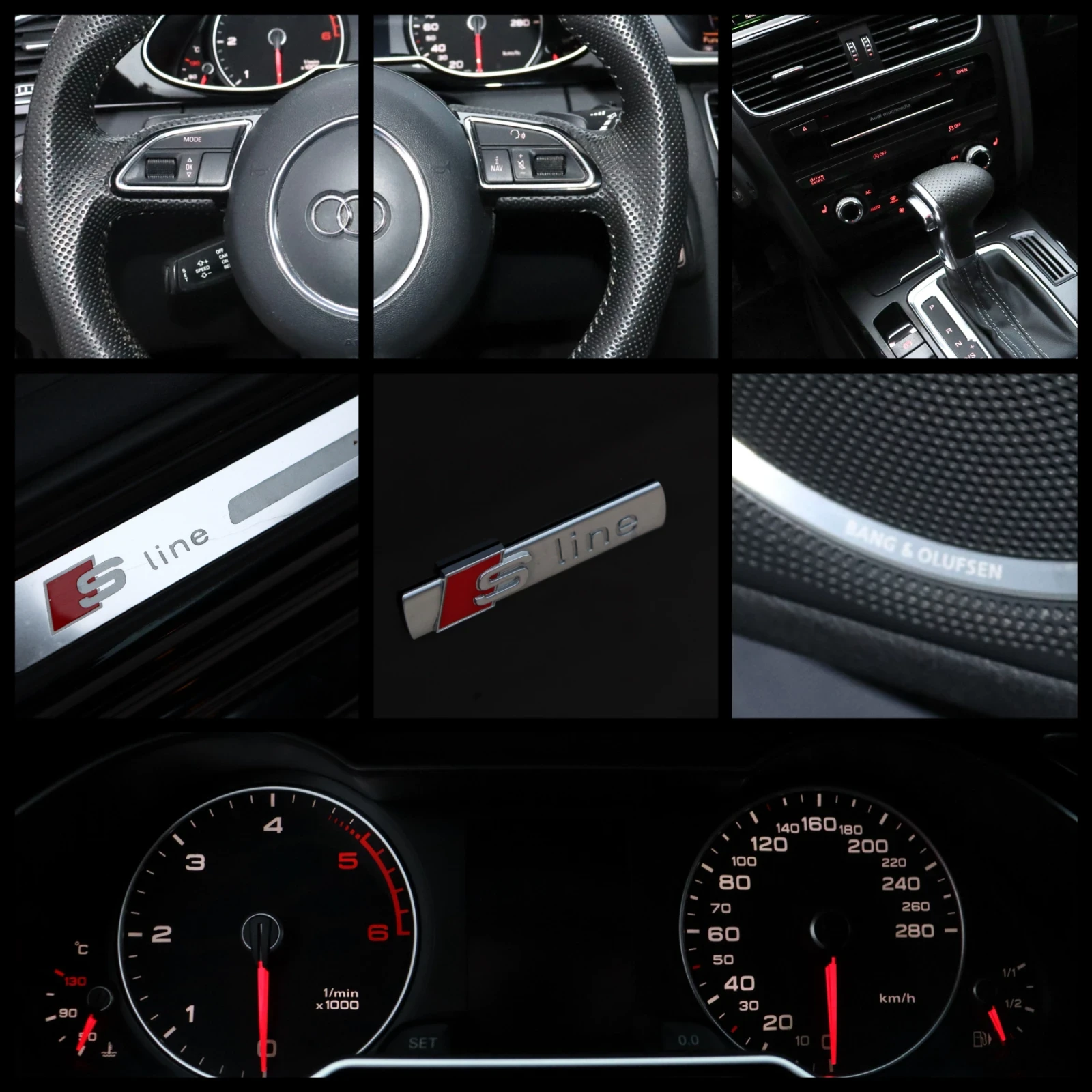 Audi A4 3.0TDI3xSlineB&O4x4, снимка 17 - Автомобили и джипове - 53902746