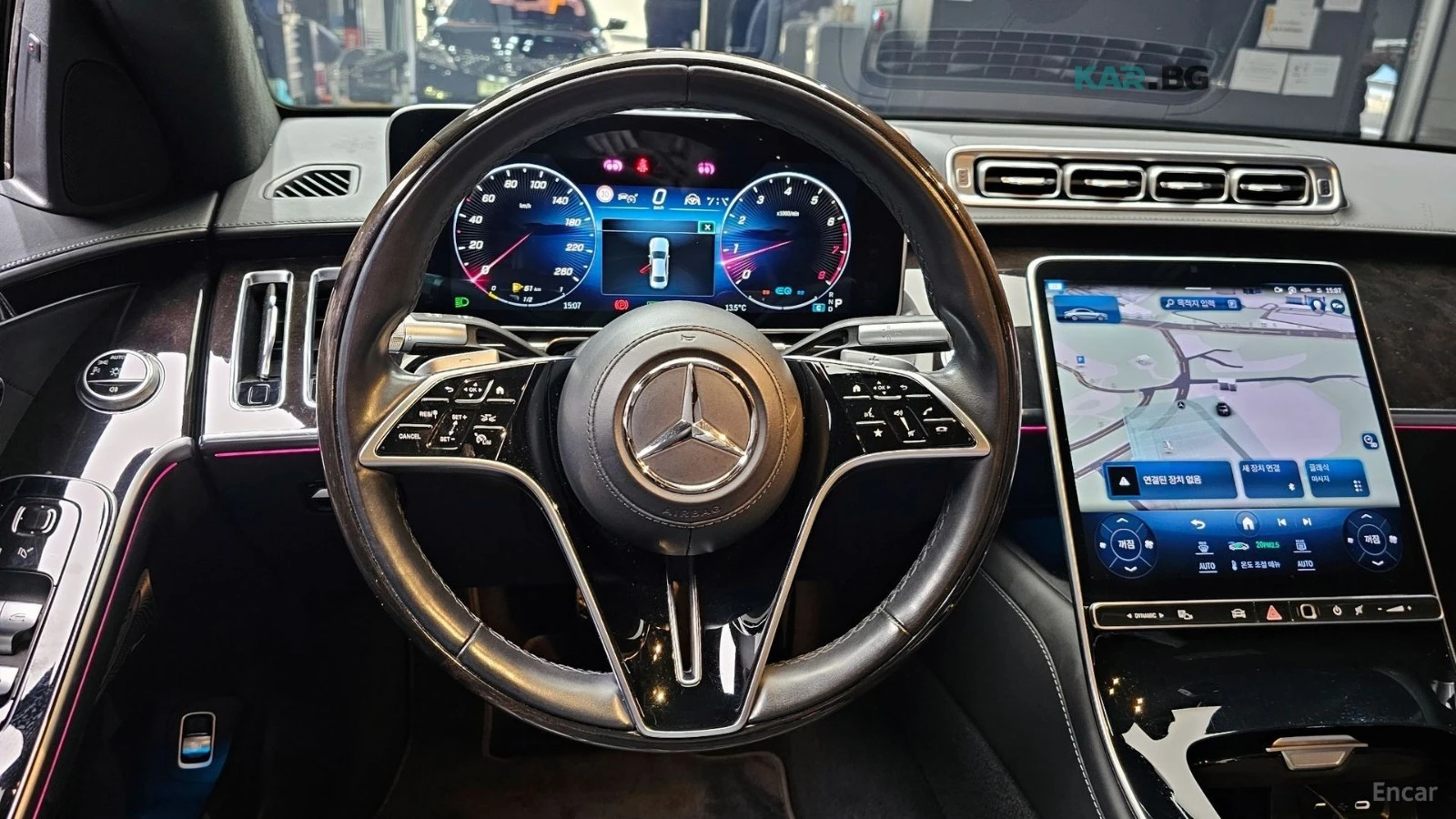 Mercedes-Benz S 580 HEADUP* МАСАЖ* ОБДУХВАНЕ* BURMASTER* FULL, снимка 9 - Автомобили и джипове - 54853648