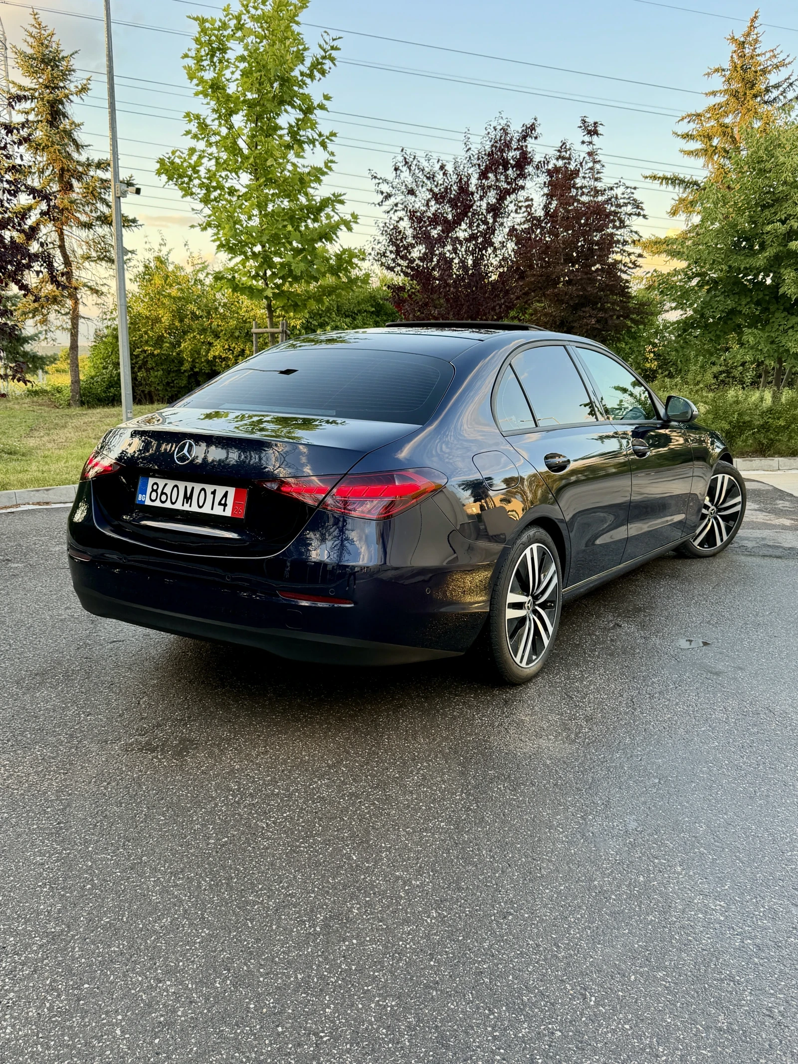 Mercedes-Benz C 220 200d Hybrid Full Maaxxs 37498km, снимка 6 - Автомобили и джипове - 55316619