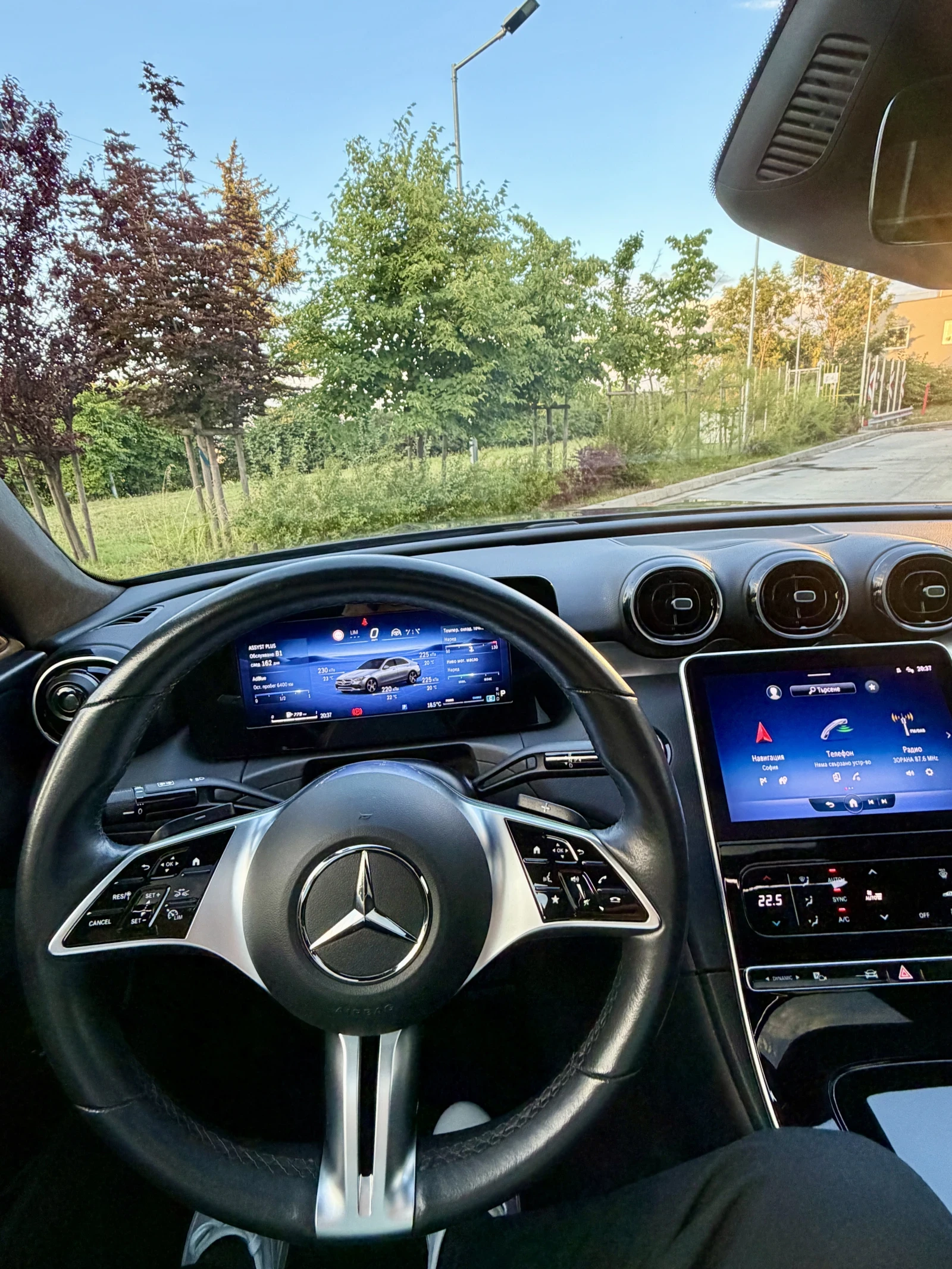 Mercedes-Benz C 220 200d Hybrid Full Maaxxs 37498km, снимка 14 - Автомобили и джипове - 55316619