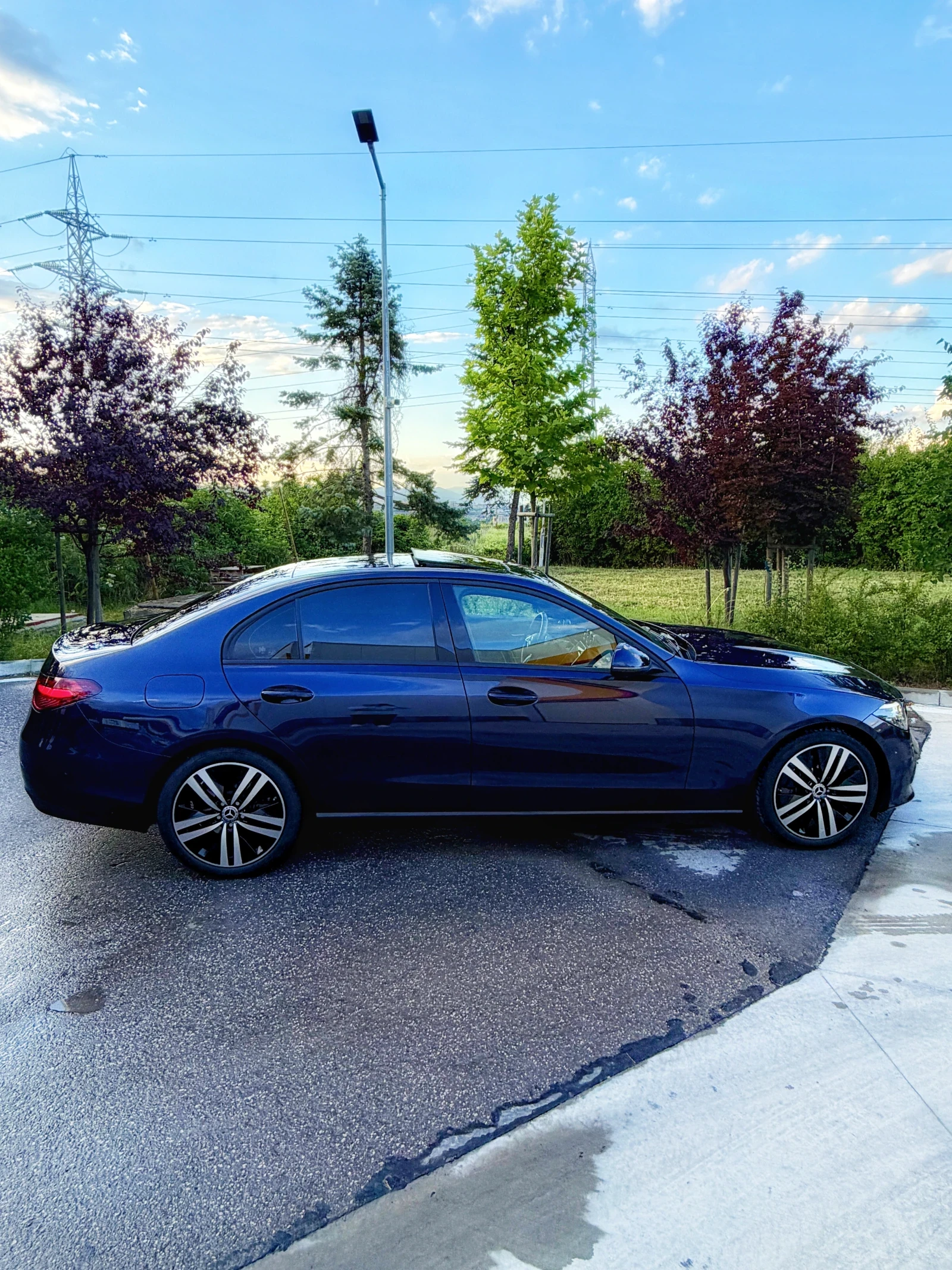 Mercedes-Benz C 220 200d Hybrid Full Maaxxs 37498km, снимка 4 - Автомобили и джипове - 55316619