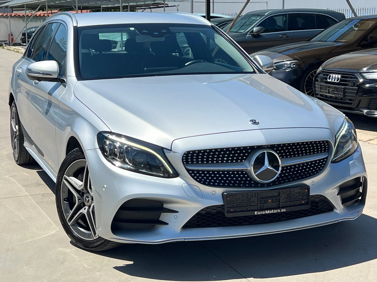 Mercedes-Benz C 300 d, 9G, 4-MATIC, AMG LINE, MULTIBEAM, CAMERA-360-FU, снимка 3 - Автомобили и джипове - 55476003