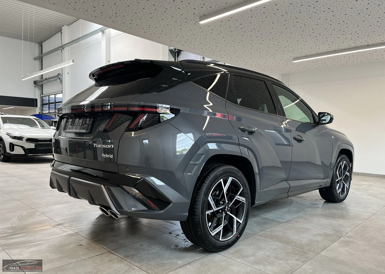 Hyundai Tucson НОВ!/HEV/239HP/N-LINE/ИЗБОР ЦВЯТ/KRELL/360/252h, снимка 3 - Автомобили и джипове - 54825476