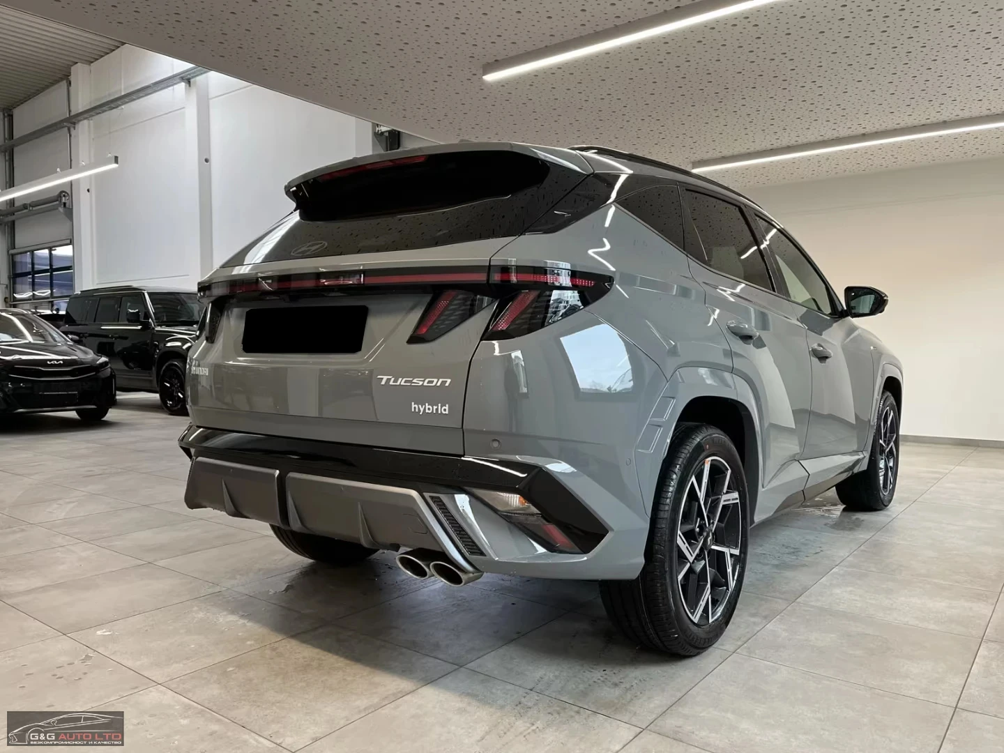 Hyundai Tucson НОВ!/HEV/239HP/N-LINE/ИЗБОР ЦВЯТ/KRELL/360/252h, снимка 14 - Автомобили и джипове - 54825476