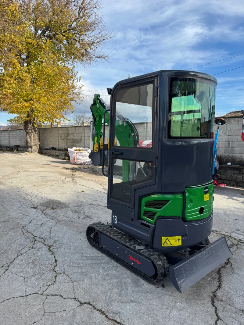 Багер Yanmar U 18, снимка 6 - Индустриална техника - 52556856