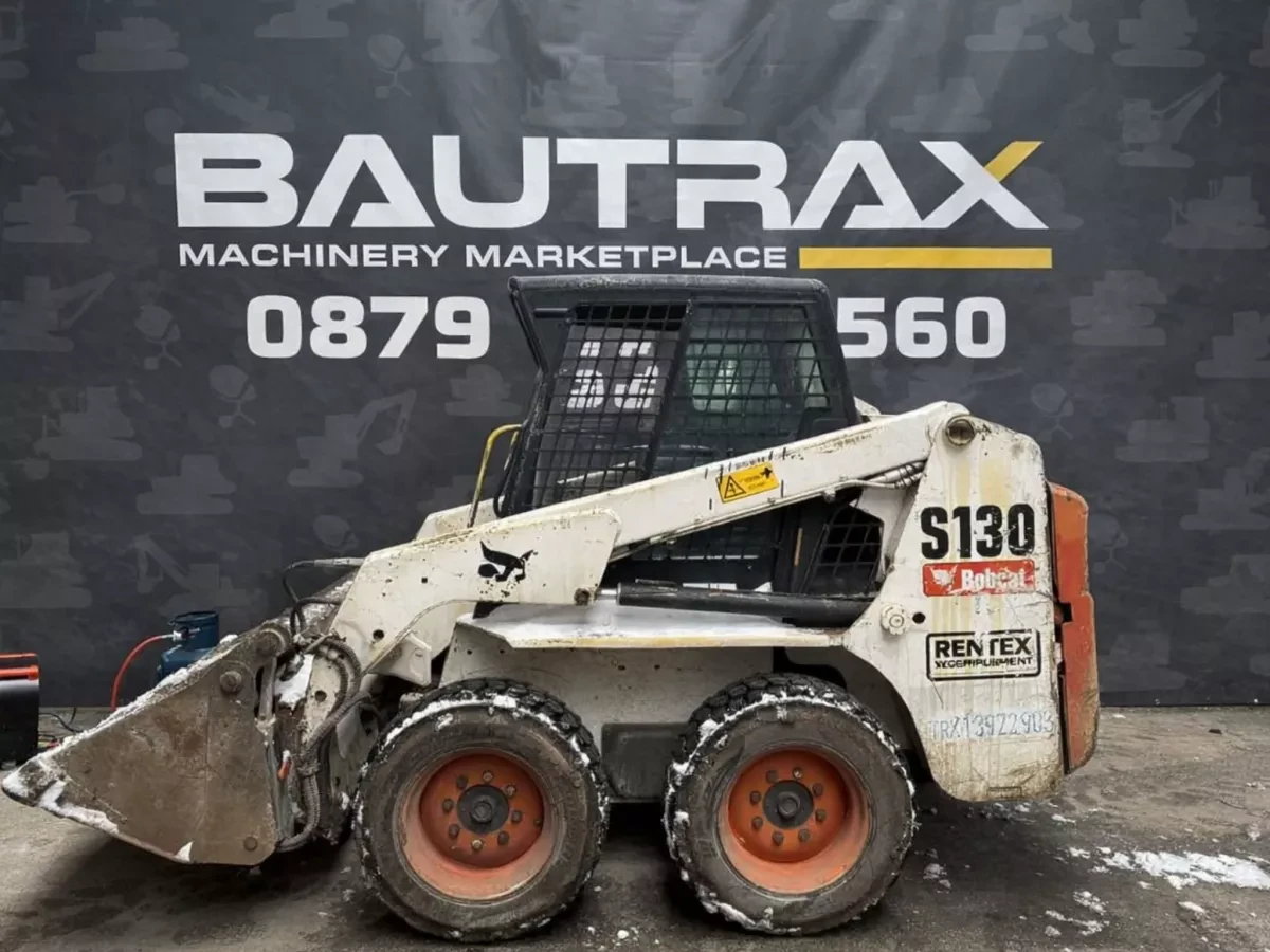 Мини челни товарачи Bobcat S130, снимка 3 - Индустриална техника - 56375000