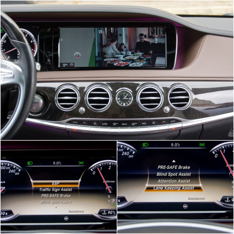 Mercedes-Benz S 500 L*4x4*63AMG*3xTV*Germany, снимка 14 - Автомобили и джипове - 43414668