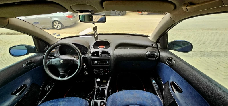 Peugeot 206  2.0Hdi 90кс. Напълно обслужен , снимка 6 - Автомобили и джипове - 49605175