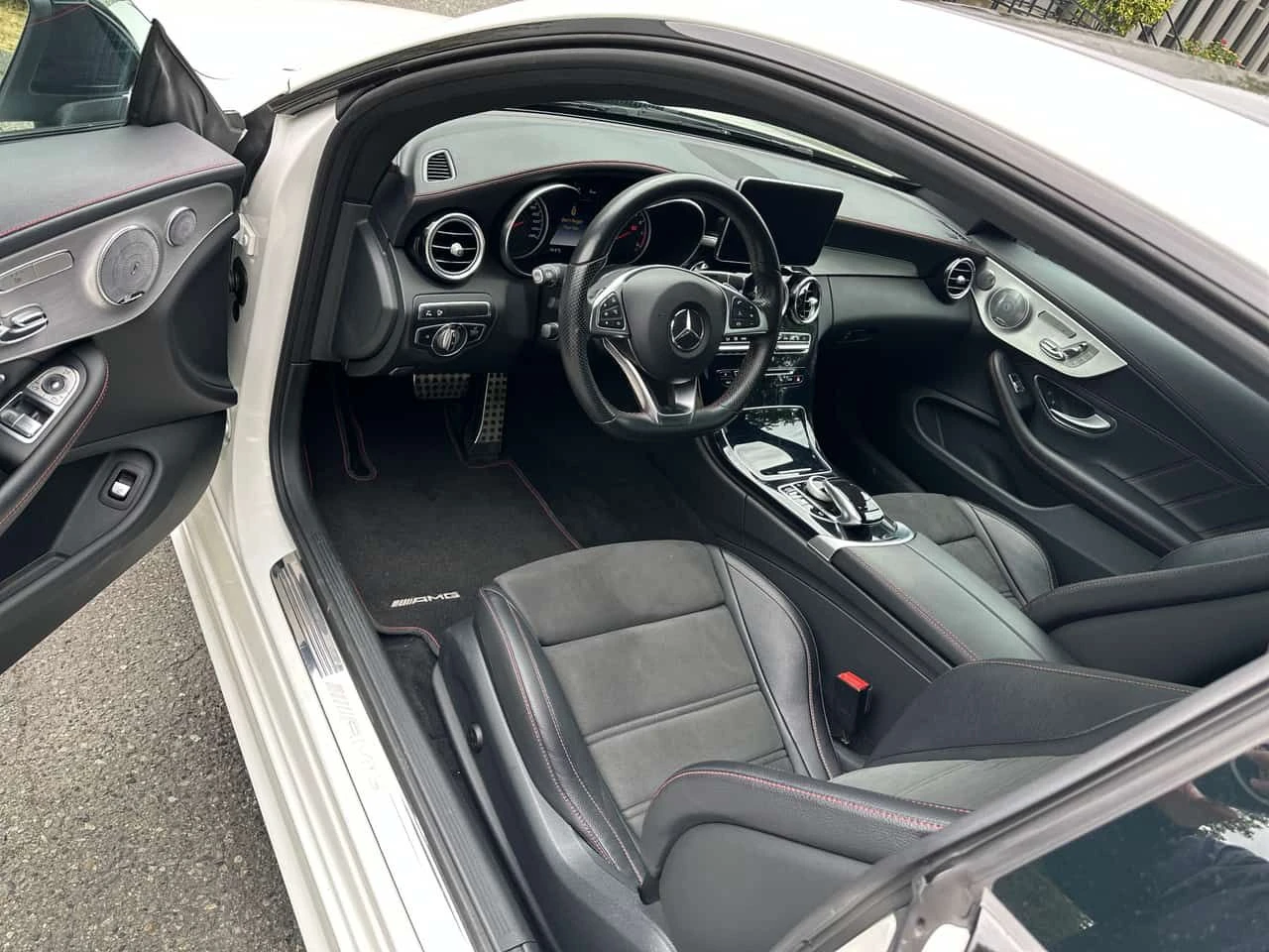 Mercedes-Benz C 43 AMG | DISTRONIC | BURMESTER | ПАНОРАМА | CARFAX | , снимка 5 - Автомобили и джипове - 54669094