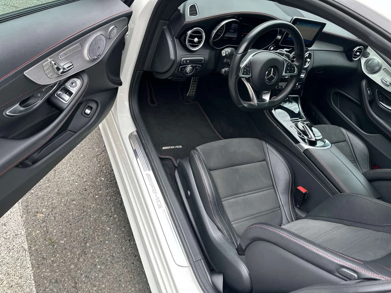 Mercedes-Benz C 43 AMG | DISTRONIC | BURMESTER | ПАНОРАМА | CARFAX | , снимка 12 - Автомобили и джипове - 54669094
