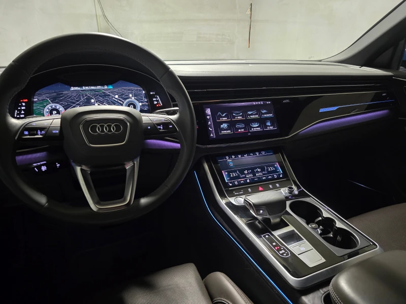 Audi Q8 Масаж/Вакуум/B&O/Black Optics, снимка 8 - Автомобили и джипове - 52947015